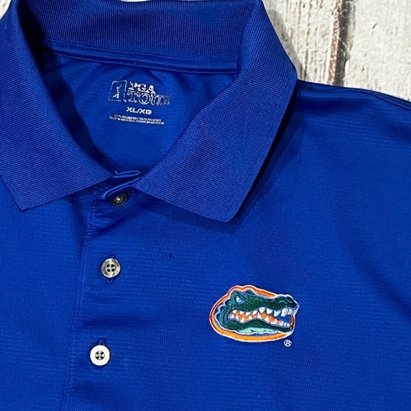 Florida Gators NCAA Basketball Golf Short Sleeve Tennis Shirt College Collegiate - Picture 2 of 4